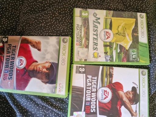 Buy & Sell Oakengates Telford and Wrekin - Photos for Tiger Woods 06 08 master bundle xbox 360