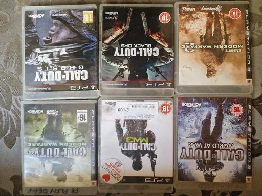 Buy & Sell Oakengates Telford and Wrekin - Photos for 6 x Call Of Duty PS3 Games Bundle Modern Warf