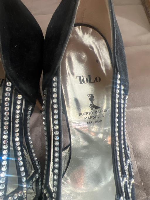 Buy & Sell Paddington West London - Photos for Tolo ladies Suede high heels shoes