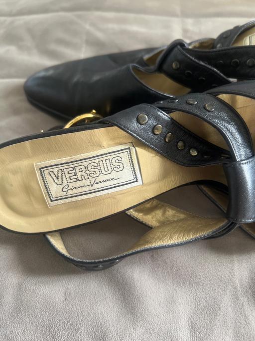 Buy & Sell Marble Arch Central London - Photos for Ladies Versace heels. Leather