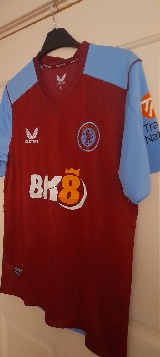 Buy & Sell Walsall Wood Walsall - Photos for Aston villa shirt.L