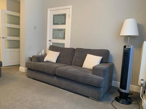 Buy & Sell Ilford Redbridge - Photos for 3 seater Grey Fabric Sofas