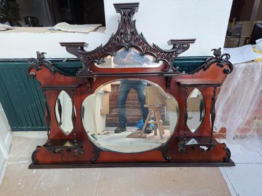 Buy & Sell Selhurst South East London - Photos for mirror in ornate wood frame