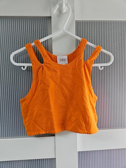 Buy & Sell Weston Point Halton - Photos for Age 8-9 ZARA orange cropped top