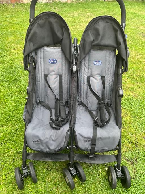 Buy & Sell Ocker Hill Sandwell - Photos for Chicco Echo Twin Stroller - Grey