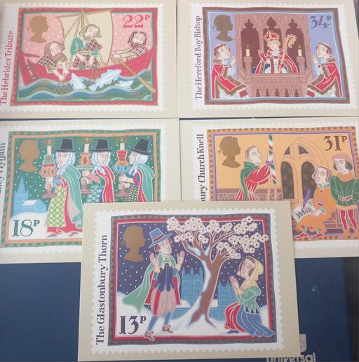 Buy & Sell Thatto Heath Saint Helens - Photos for royal mail Christmas 1986 stamp postcard