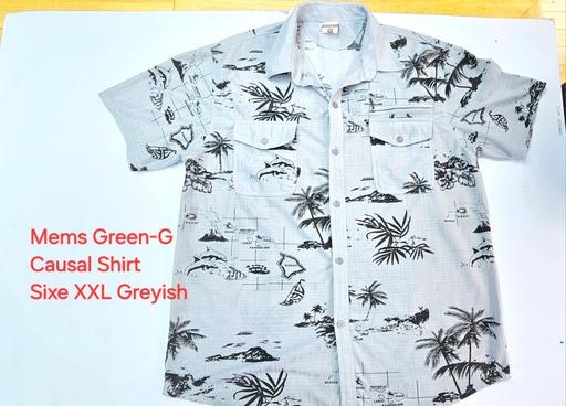 Buy & Sell Heath Hayes Cannock Chase - Photos for Mens Causal Collared Short Sleeves Greyish Sh
