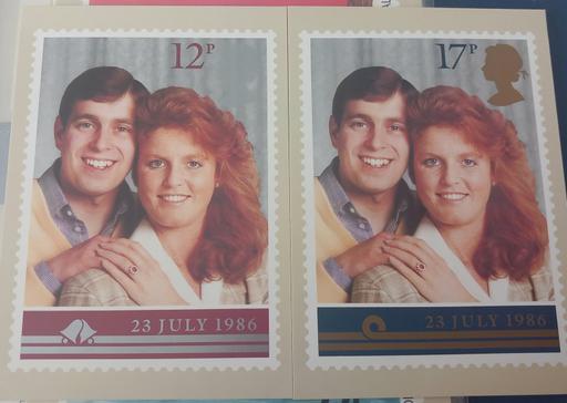 Buy & Sell Thatto Heath Saint Helens - Photos for royal mail royal wedding 1986 stamp postcards