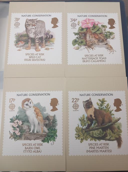 Buy & Sell Thatto Heath Saint Helens - Photos for Royal mail nature 1986 stamp postcards