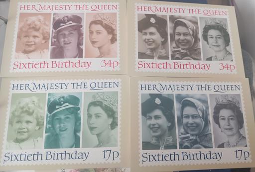 Buy & Sell Thatto Heath Saint Helens - Photos for Royal mail queen 60th birthday stamp postcard