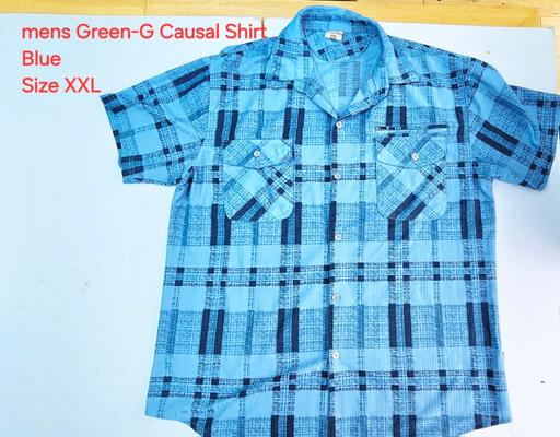Buy & Sell Heath Hayes Cannock Chase - Photos for Mens Causal Collared Short Sleeves Blue Check