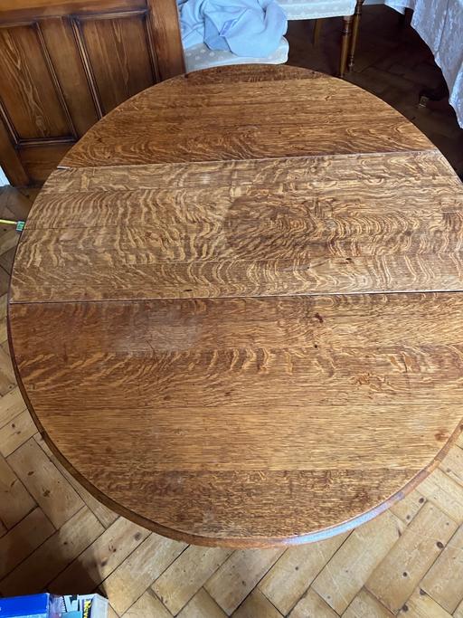 Buy & Sell Southwater Horsham - Photos for Oak Table - oval drop leaf