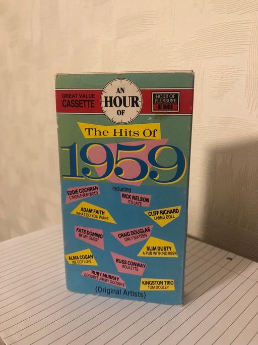 Buy & Sell Bamber Bridge South Ribble - Photos for The Hits of 1959 - Cassette Tape