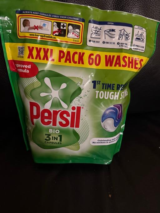 Buy & Sell Notting Hill West London - Photos for PERSIL 60 WASHING CLOTHS PODS NO HOLDING