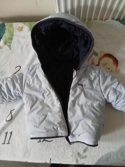 Buy & Sell Reedley Burnley - Photos for Hugo boss reversible coat age 6/12 months