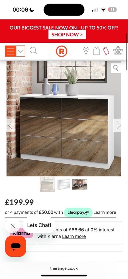 Buy & Sell Ramsgreave Ribble Valley - Photos for Chest glass wardrobe