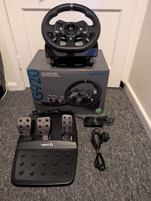 Buy & Sell Bishop Auckland County Durham - Photos for (Xbox) Logitech G920 Steering Wheel + Pedals