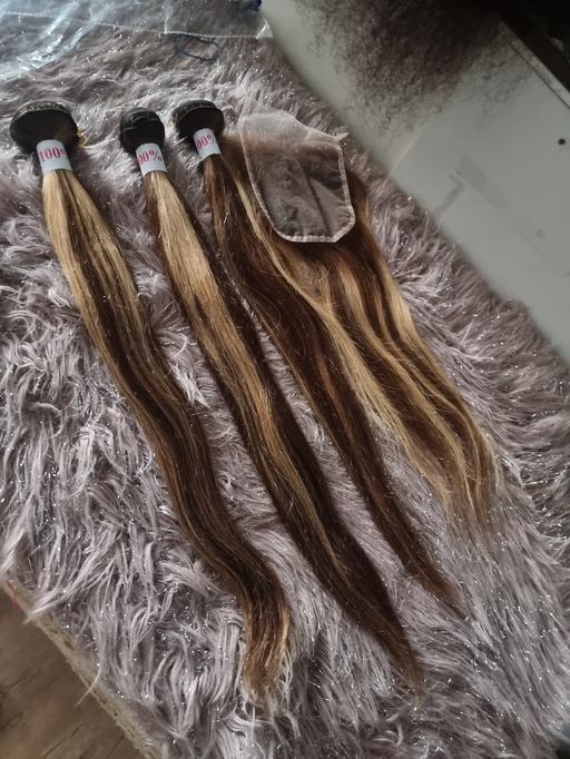 Buy & Sell Lessness Heath South East London - Photos for Brazilian Virgin Human Balayage 24+24+24&18Cl