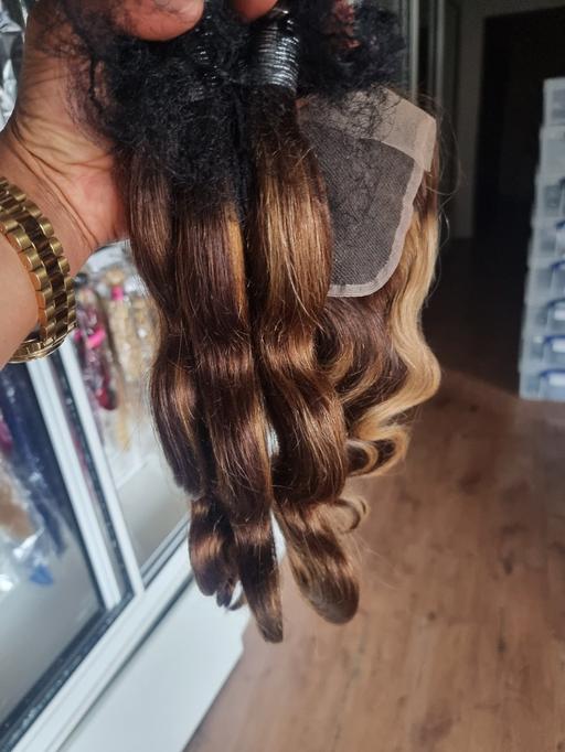 Buy & Sell Lessness Heath South East London - Photos for 12A BRAZILIAN BALAYAGE BODY WAVE 18+18+18&16C