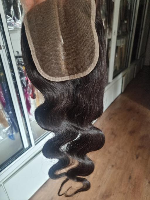 Buy & Sell Lessness Heath South East London - Photos for 13A RAW BRAZILIAN 20INCH 5X5 WIDER CLOSURE 1b