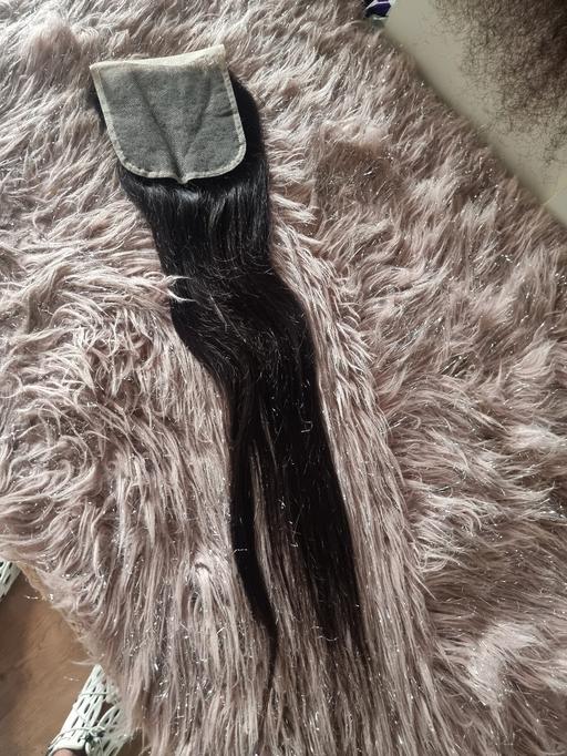 Buy & Sell Lessness Heath South East London - Photos for 12A 5X5 BRAZILIAN VIRGIN HUMAN CLOSURE 20INCH