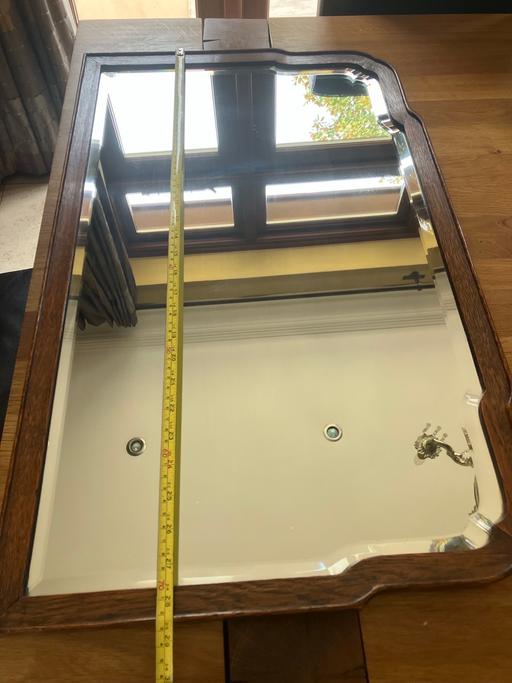Buy & Sell Southwater Horsham - Photos for Oak Mirror - vintage