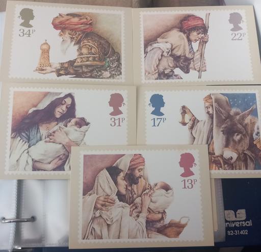Buy & Sell Thatto Heath Saint Helens - Photos for Royal mail Christmas 1984 stamp postcards