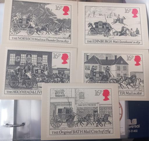 Buy & Sell Thatto Heath Saint Helens - Photos for Royal mail horse carriage 1984 postcards