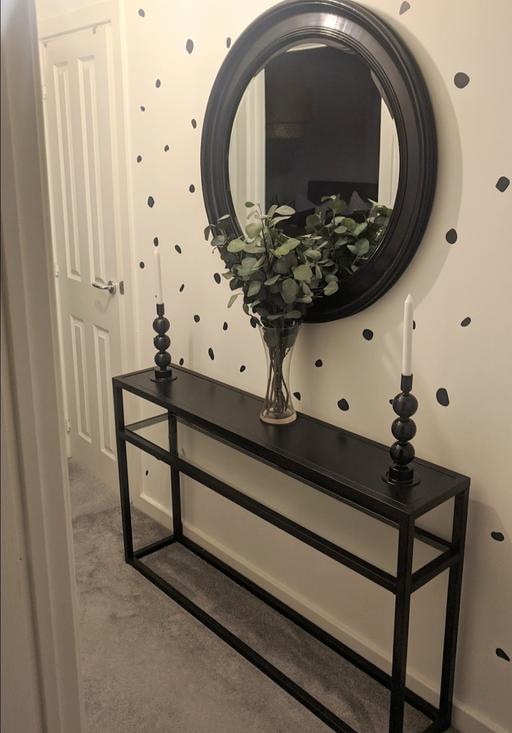 Buy & Sell Winson Green Birmingham - Photos for Black slimline console table