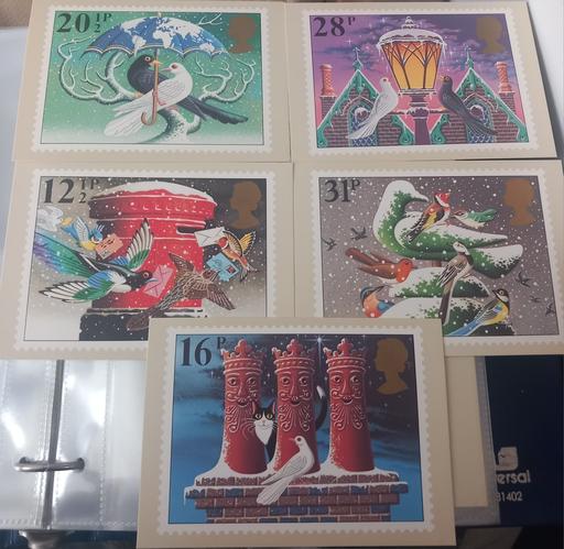 Buy & Sell Thatto Heath Saint Helens - Photos for Royal mail Christmas 1983 postcards