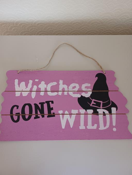 Buy & Sell Eckington North East Derbyshire - Photos for wooden Halloween sign