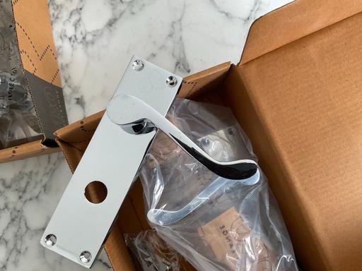 Buy & Sell Kings Heath Birmingham - Photos for Two x Set of lever on bathroom chrome handles