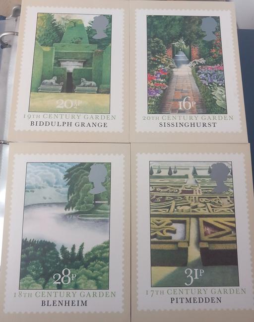 Buy & Sell Thatto Heath Saint Helens - Photos for Royal mail british gardens 83 stamp postcards