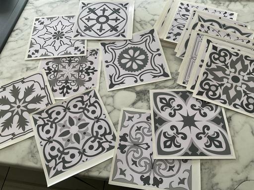 Buy & Sell Kings Heath Birmingham - Photos for Stick on tiles x 60