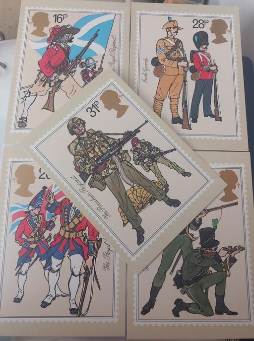 Buy & Sell Thatto Heath Saint Helens - Photos for Royal mail british army 1983 stamp postcards