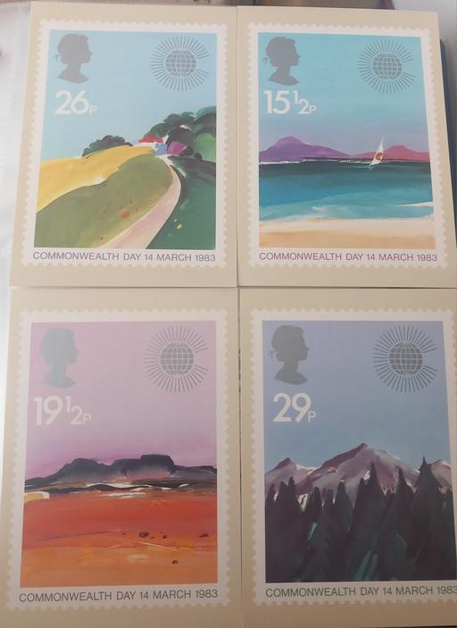 Buy & Sell Thatto Heath Saint Helens - Photos for Royal mail commonwealth 1983 stamp postcards