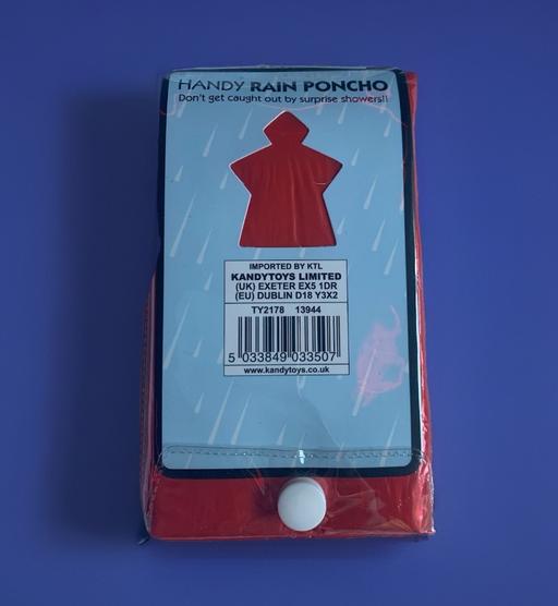 Buy & Sell Clapham South West London - Photos for Emergency Rain Poncho One Size Assorted