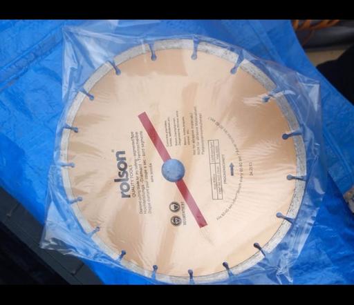 Buy & Sell Birmingham Solihull - Photos for Rolson 9” 230mm diamond blade