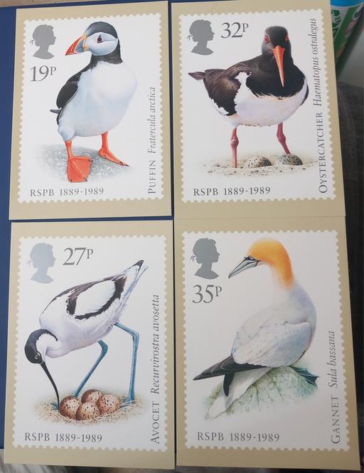 Buy & Sell Thatto Heath Saint Helens - Photos for Royal mail RSPB birds 1989 stamp postcards