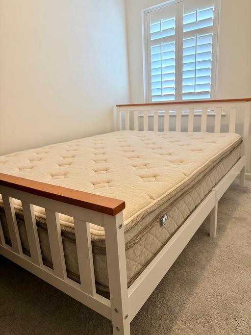 Buy & Sell Grange Park Saint Helens - Photos for Double Bed + Mattress – Excellent Condition