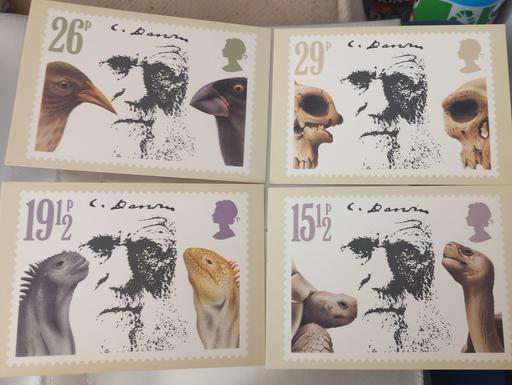 Buy & Sell Thatto Heath Saint Helens - Photos for Royal mail Charles Darwin 1982 stamp postcard