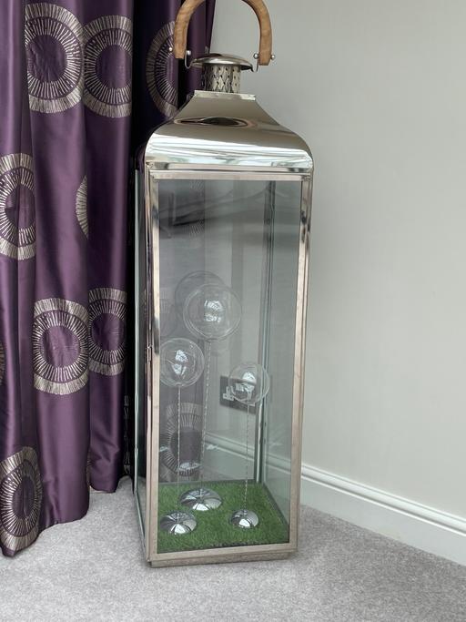 Buy & Sell May Bank Newcastle-under-Lyme - Photos for Ornamental Chrome Lantern
