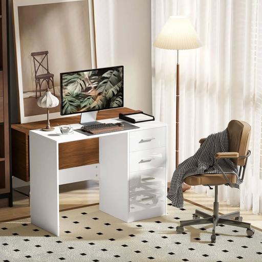 Buy & Sell Halesowen Dudley - Photos for HOMCOM Computer Desk with Drawers, White