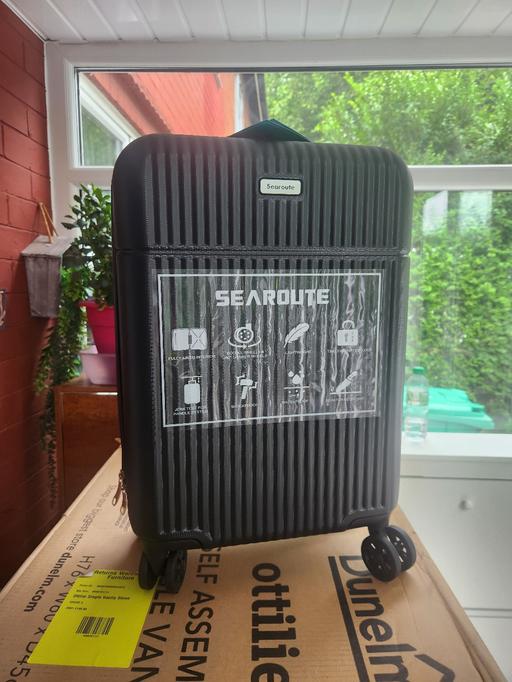 Buy & Sell Longsight Manchester - Photos for 🧳 Brand New 21” Black Searoute Cabin Suitcas