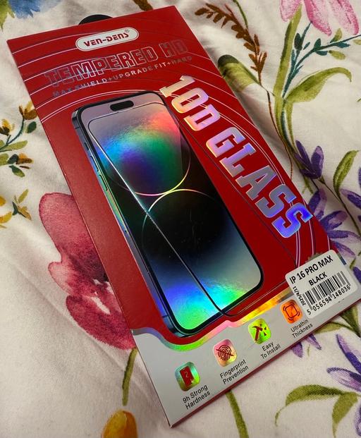 Buy & Sell Rainham Medway - Kent - Photos for iPhone 16 pro max glass screen protector