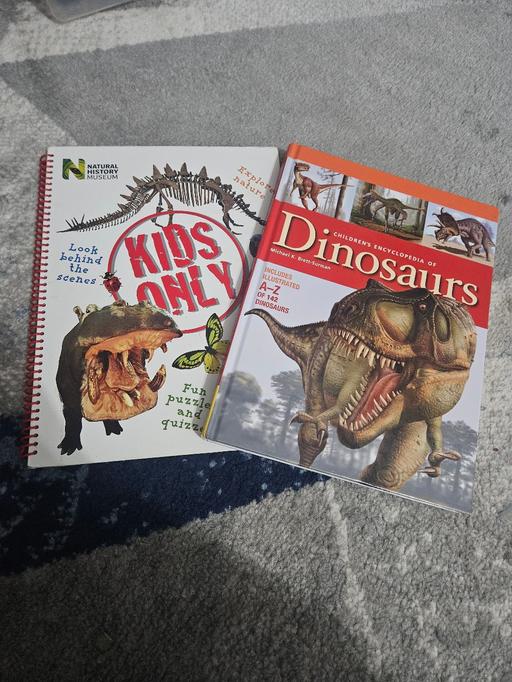 Buy & Sell Kingshurst Solihull - Photos for DINOSAUR BOOKS X2