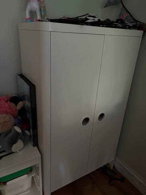 Buy & Sell Seven Sisters North London - Photos for Child’s white wardrobe Ikea