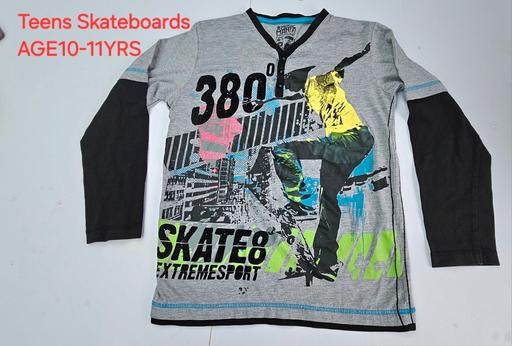 Buy & Sell Heath Hayes Cannock Chase - Photos for Teens Unisex T-Shirt Skateboards Long Sleeves