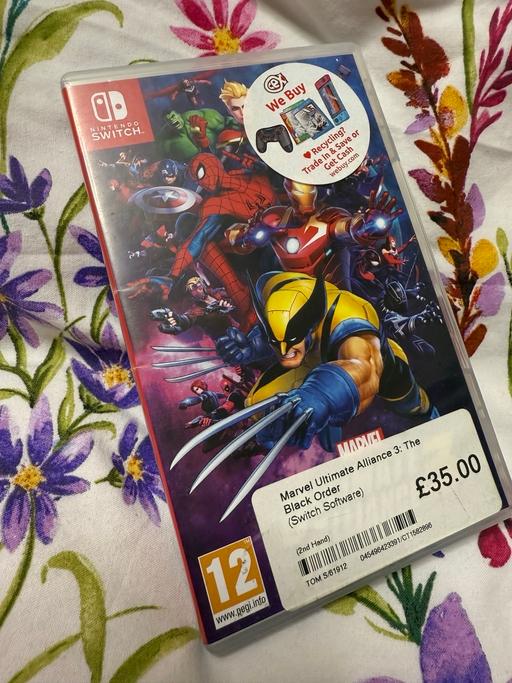 Buy & Sell Rainham Medway - Kent - Photos for Marvel ultimate alliance 3 Nintendo switch