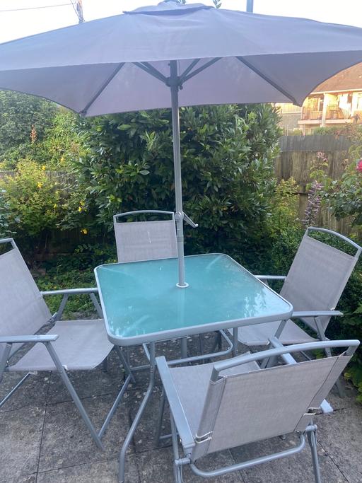 Buy & Sell Penryn Cornwall - Photos for ASDA Grey 6 Piece Garden Patio Set